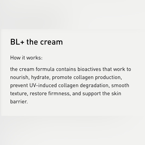 LAST 1! Blue Lagoon BL+ The Cream Moisturizer 🪞 NEW IN BOX - Picture 4 of 6